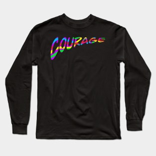 Courage Design Long Sleeve T-Shirt